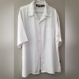 Dragonfly Clothing Company, short sleeve button down shirt, XL